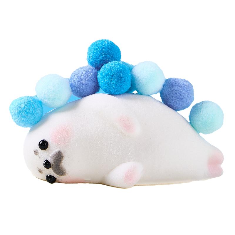 Tabasquishy Handmade White Seal Taba Squishy – Perfect Stress Relief Toy