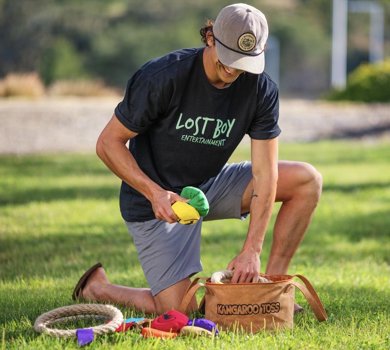 KANGAROO TOSS: Official Set - Outdoor Games-Beach Toys-Yard Games-Backyard Games-Lawn Games-Camping-Ladder Toss-Bocce-Cornhole- for Adults and Family