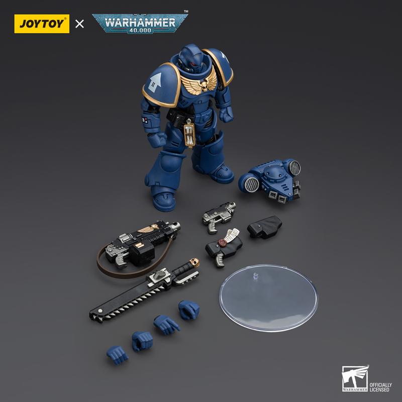 JOYTOY  Warhammer  40000  1 18  Action Figure Ultramarines Intercessors JT6632