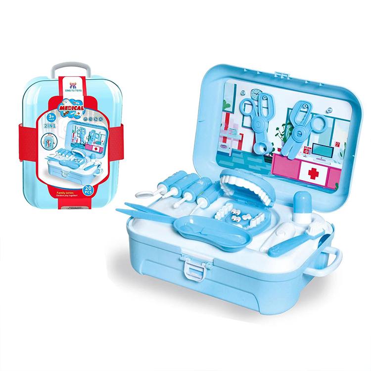 Doctor Kit for Toddlers 3-5, Pretend Dentist Play Set, Kids Doctor Playset, Toys for Age 2-4, Medical Kit Toy for Boys Girls 3 4 5 6