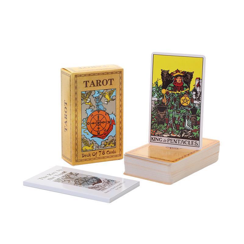 The Original Tarot Cards Deck with Guide Book for Beginners, Improved Alternative to Rider Waite Tarot Deck