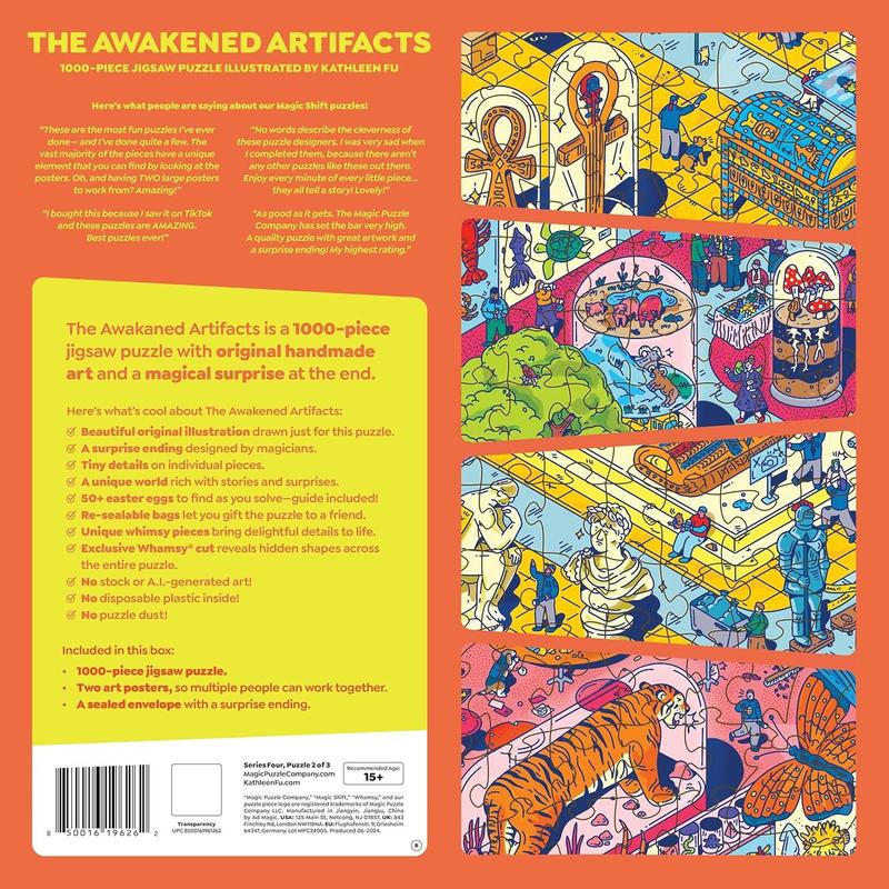 The Awakened Artifacts • 1000-Piece Jigsaw Puzzle from The Magic Puzzle Company • Series Four