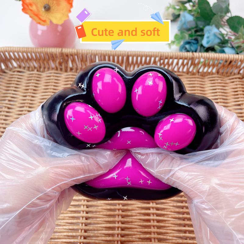 Big Cat Paw ( bigger than hand) Squishy  for Kids&adult, Venting   stress relief , Cat Themed Teenage Gifts Trendy Stuff Handmade quirky