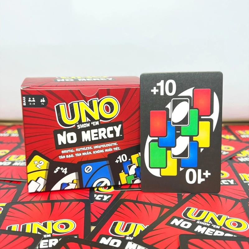 UNO NOMERCY upgrades the UNO game +100 tough rules - new premium version updated 2024