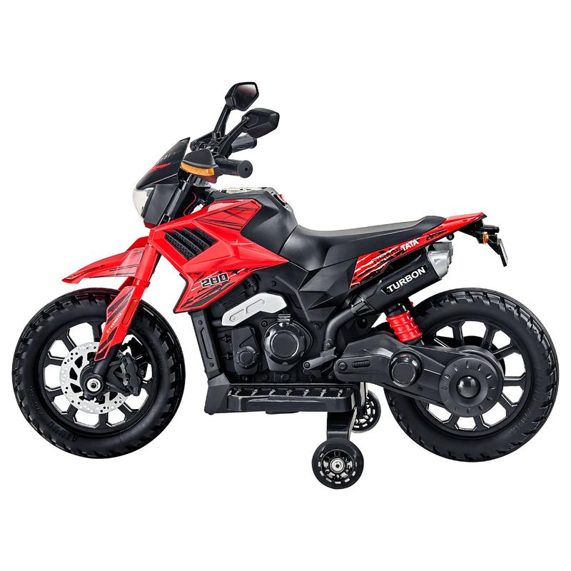 Christmas Gift! Kids Ride on Motorcycle 6V Electric Motorbike with LED for Kids Aged 3+