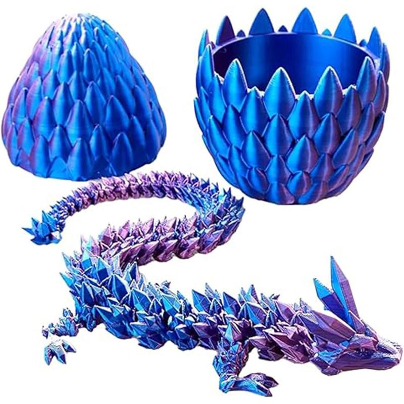 Dragon egg, 3D printed articulated dragon, dragon egg with dragon inside, dragon toy, 3D printed dragon egg toy, suitable for boys and girls toys gifts