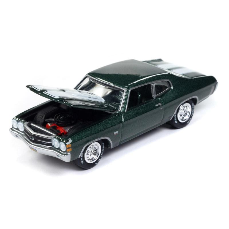 1970 Chevy Chevelle SS John Wick Forest Green Poly Johnny Lightning