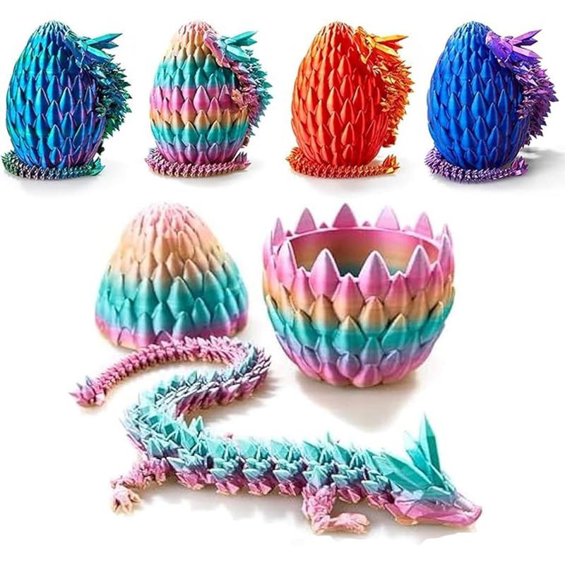 Dragon egg, 3D printed articulated dragon, dragon egg with dragon inside, dragon toy, 3D printed dragon egg toy, suitable for boys and girls toys gifts