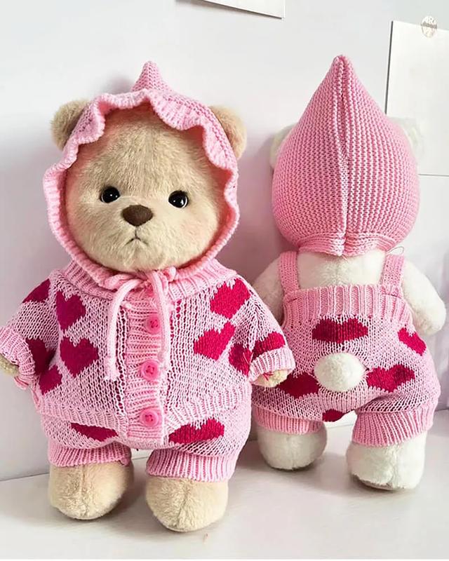 Getahug Love Heart Sweater Bear | Handmade Teddy Bear Gifts