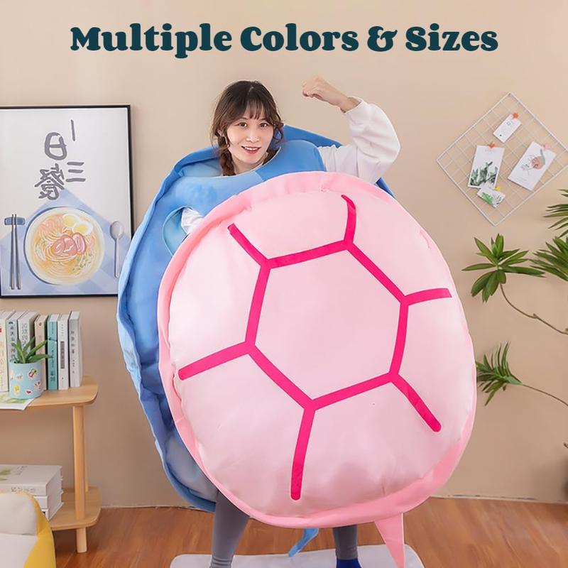 Giant Wearable Turtle Shell Pillow for Adults - Big Plush Toy