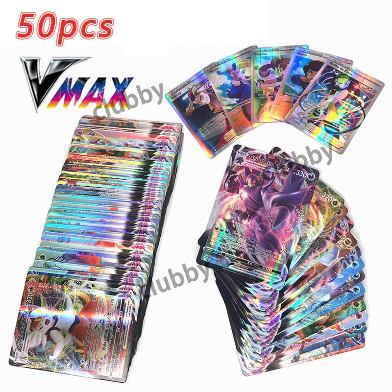 300 Pcs Version Pokemon Vmax Card Shining TAKARA TOMY Cards Game Battle Carte Trading Children Toy