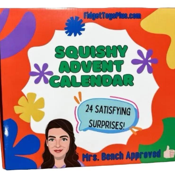 Squishy and Stressball Advent Calendar from Mrs. Bench for Stress-Relieving Fun