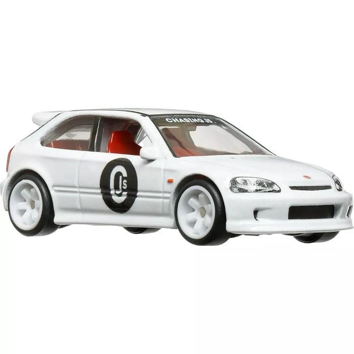 Hot Wheels Premium Boulevard '99 Honda Civic Type R (EK9) 1:64 Die-cast Car with Card Protector