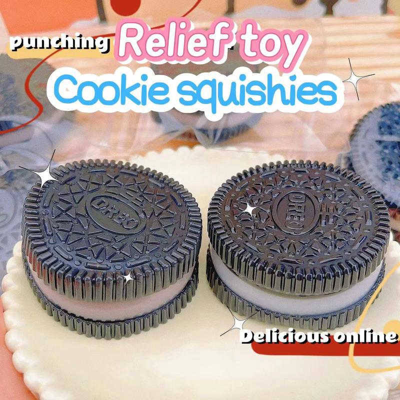 [New Arrival ] Cookie Squishies StressRelief toy Taba Squishies Fidget toy Noveity Gifts For Kids And Adult Handmade Gift sonic3 movietoys beybladespeedstorm silent fidgettoys relief toy ogslimes cheap slimes