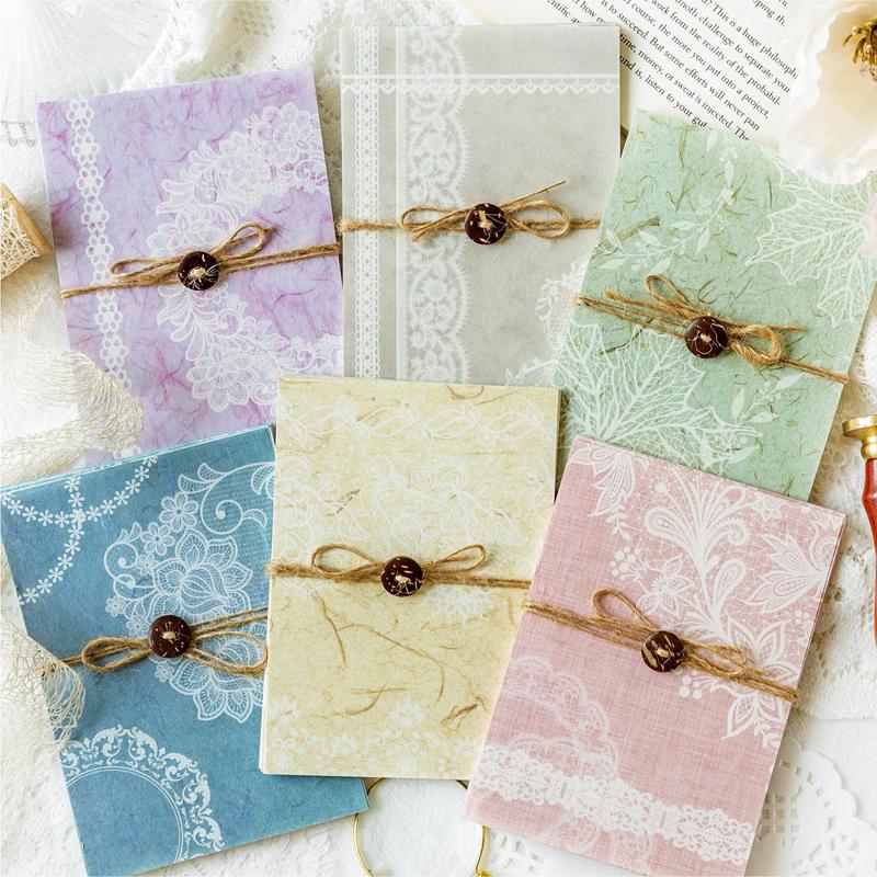 Lace Pattern Material Paper, 30pcs pack Scrapbooking & Stamping Paper, DIY Craft Material Paper for Scrapbooking & Journal Making