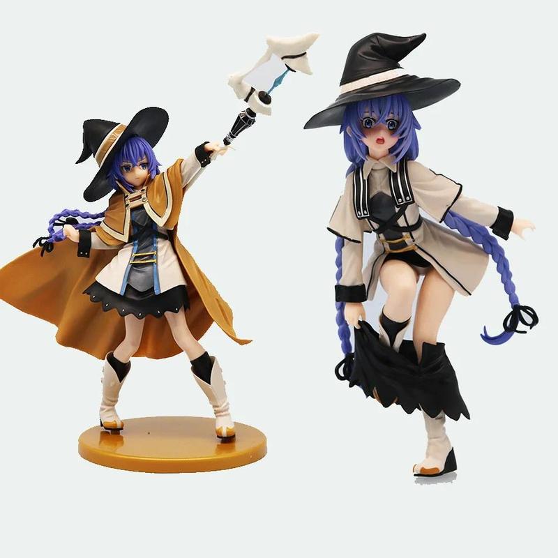 25cm Magician Roxy Migurdia Action Figure Mushoku Tensei：Jobless Reincarnation Anime Figure PVC Adult Collection Model Doll Toys