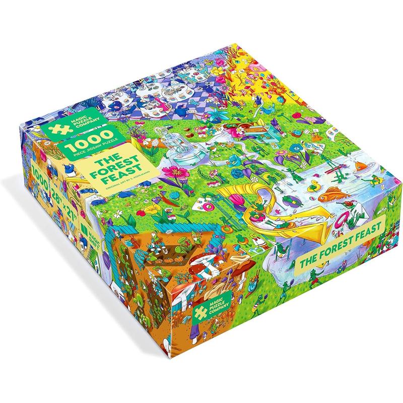 The Forest Feast • 1000 Piece Jigsaw Puzzle from The Magic Puzzle Company • Series Two