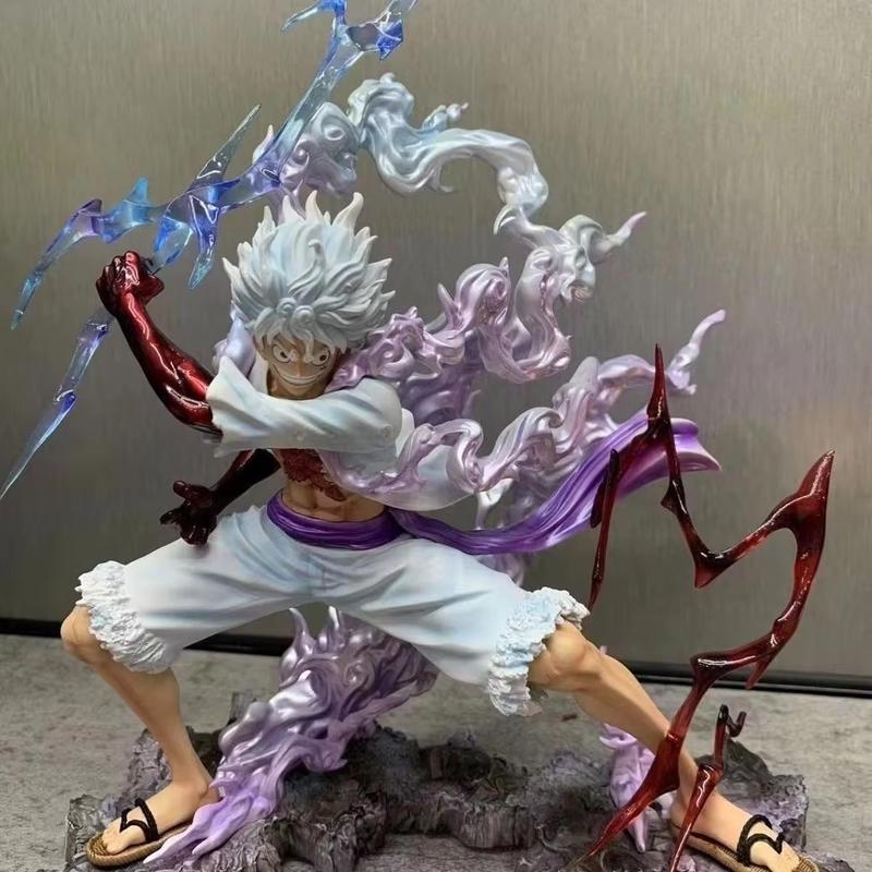 28cm Sun God Gear 5 Nika Action Figure - GK Thunderbolt PVC Collectible Model