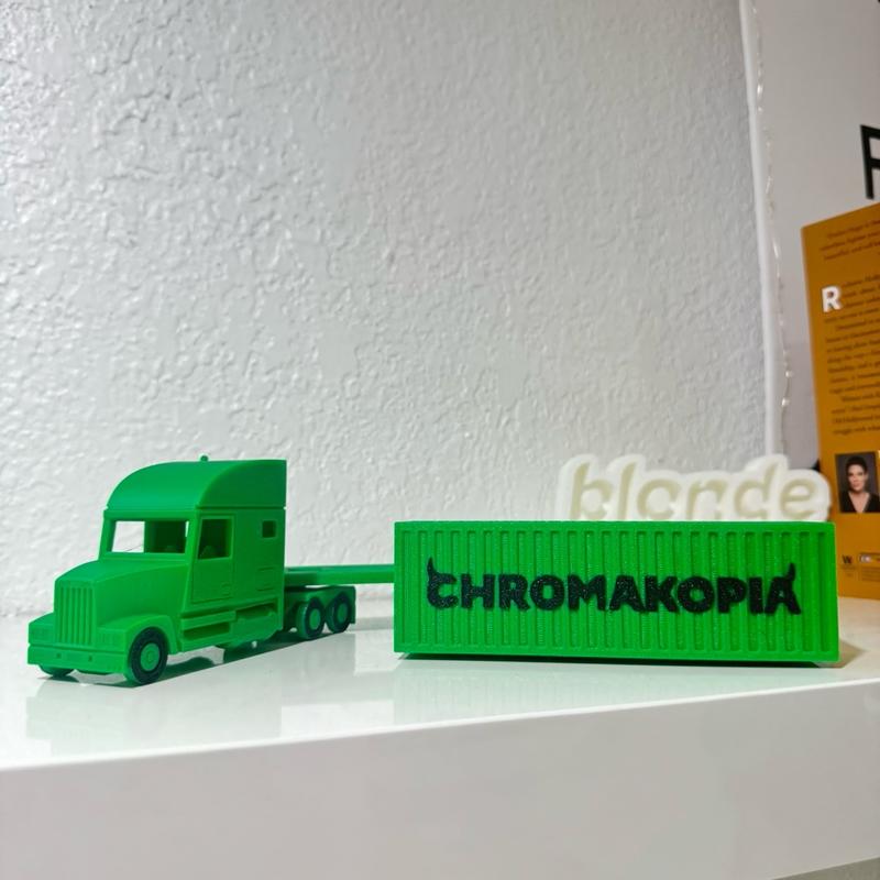 Chromakopia 3D Printed Truck & Container