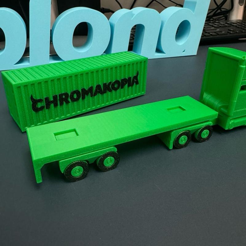 Chromakopia 3D Printed Truck & Container