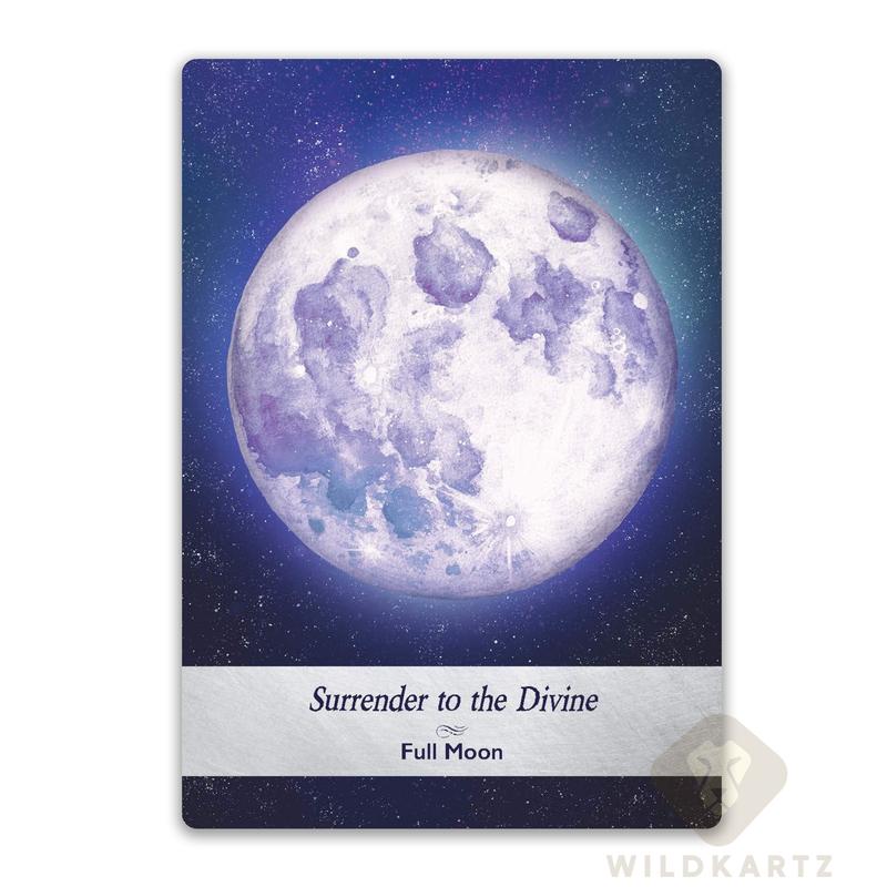 Moonology Oracle Cards: 44 Oracle Cards & Guidebook; divination tool for oracle readings, psychic readings, fortune telling, tarot card deck