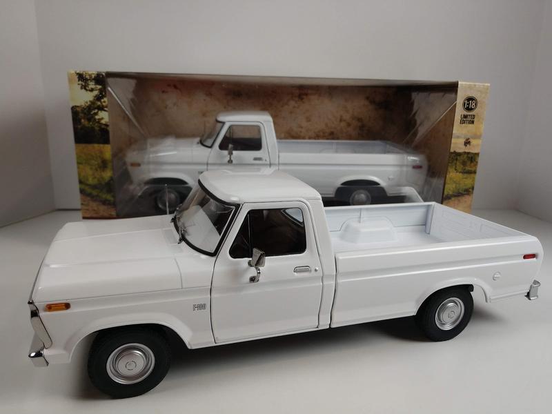 1:18 Scale Uncle Jesse’s 1973 Ford F-100 - White PREORDER