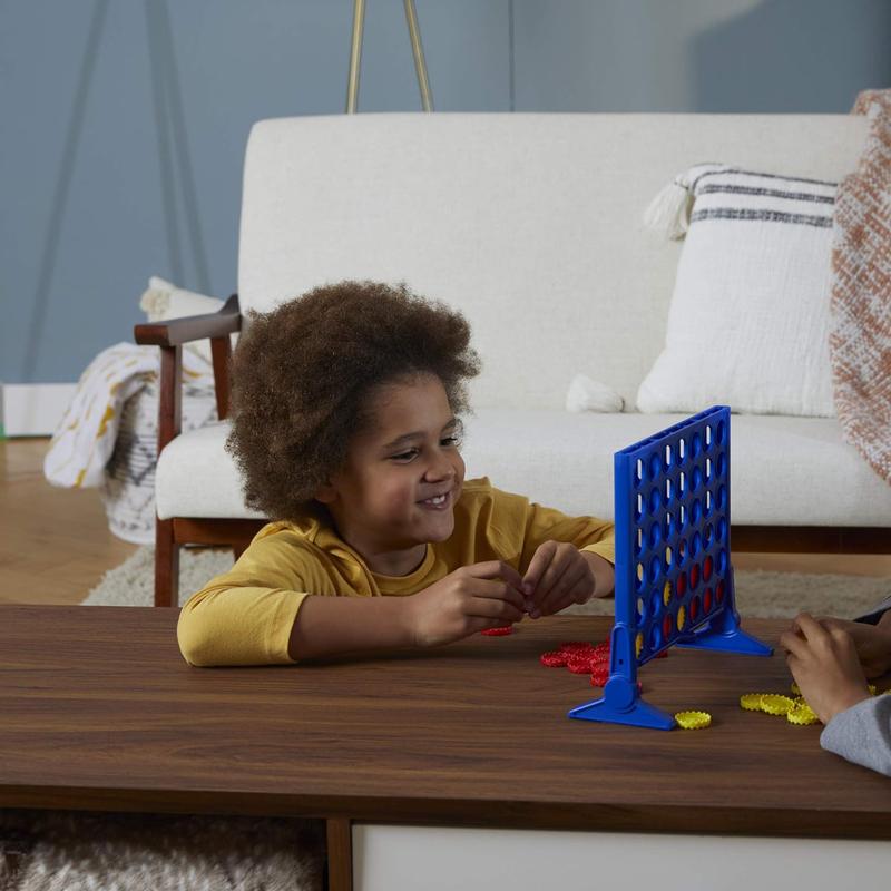 Hasbro Gaming Connect 4 Classic Grid,4 in a Row Game,Strategy Board Games for 2 Players, for Family