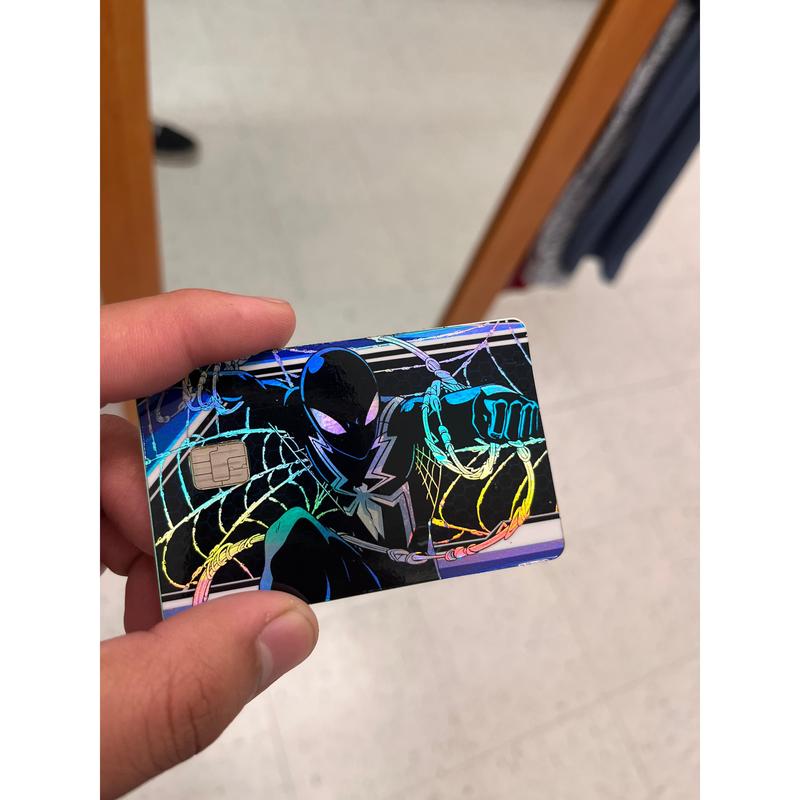 Spider Symbiote Holographic Card Skin