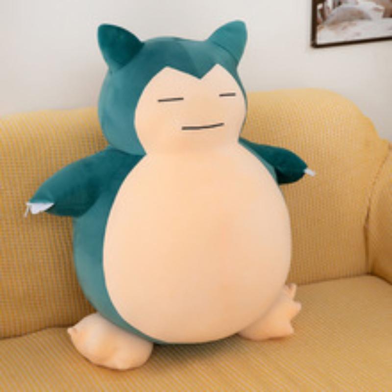 Pokemon Snorlax Pillow Cushion Children's Birthday Christmas Party Gift, Super Soft Material Safe, Soft Plush Doll Cute Plush Toy, Suitable for Boys and Girls, 25cm 30cm