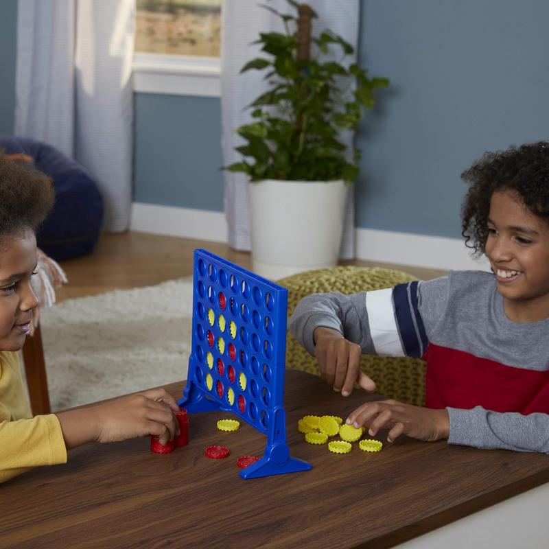 Hasbro Gaming Connect 4 Classic Grid,4 in a Row Game,Strategy Board Games for 2 Players, for Family