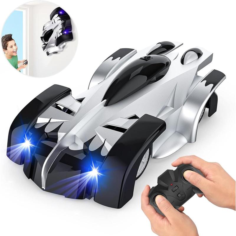 Wall Climbing Remote Control Car Dual Mode 360deg Rotating RC Stunt Cars with Headlight Rechargeable Toys for Boys Girls Gift for 4 5 6 7 8-12 Year Old Kid