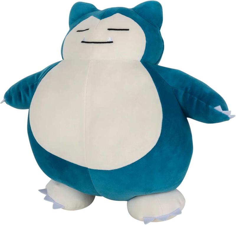 Pokemon Snorlax Pillow Cushion Children's Birthday Christmas Party Gift, Super Soft Material Safe, Soft Plush Doll Cute Plush Toy, Suitable for Boys and Girls, 25cm 30cm