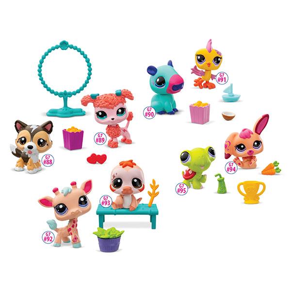 Littlest Pet Shop Pet Pairs - Series 2 - Includes 2 pets and accessories, collector card, and virtual code to unlock Roblox play