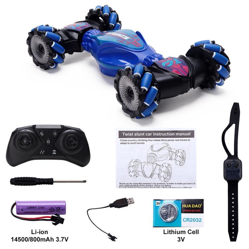 Gesture Sensor Remote Control Drift Car, Rechargeable Electric Car with Light & Sound Effect, Remote Control Car Toy for Kids, Birthday Gift