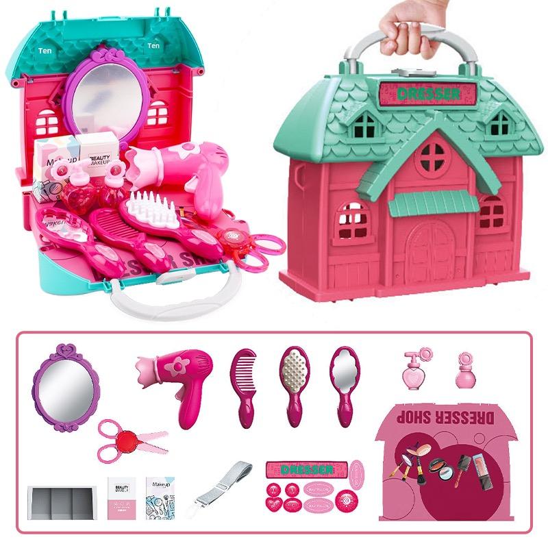 Children's Educational Toys Cosmetic Case Tools Baby Simulation Play House Toys Suitcase Toys Wholesale Christmas Gifts Baby Girl Gift Girls' Gifts