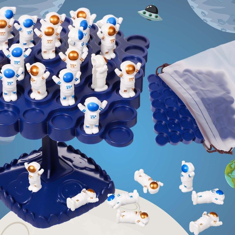 Balanced astronaut Game Toys,Two-Player Balance Game Tree Parent-Child Interactive Family Tabletop Puzzle Game . Birthday Christmas Bulk Frogs Gifts for Kids Adults,for Montessori toys for kids 2+ year old. Perfect for party favors for kids.