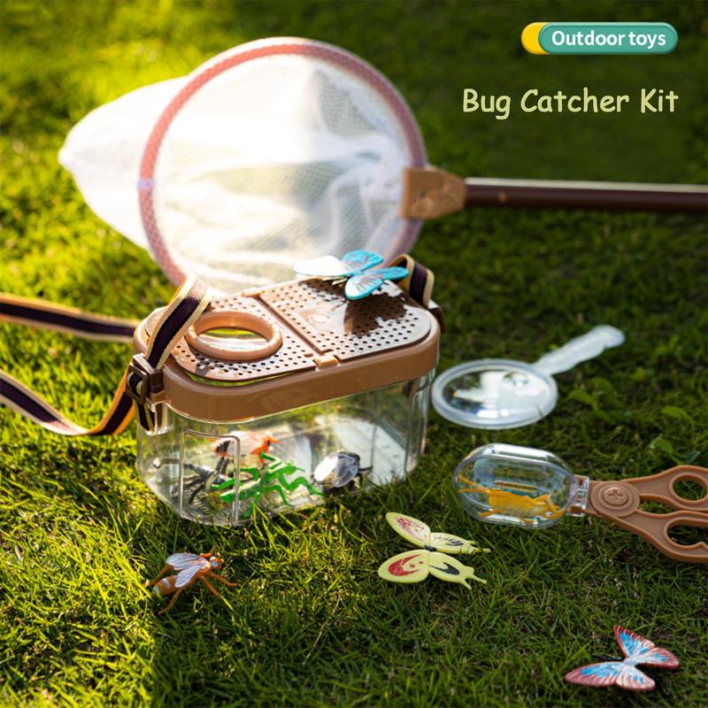 Bug Catcher Kit for Kids, 17 Pcs Kids Outdoor Explorer Kit, Outdoor Toys for Kids Ages 4-8 8-12 Boys Girls Birthday Christmas Gift