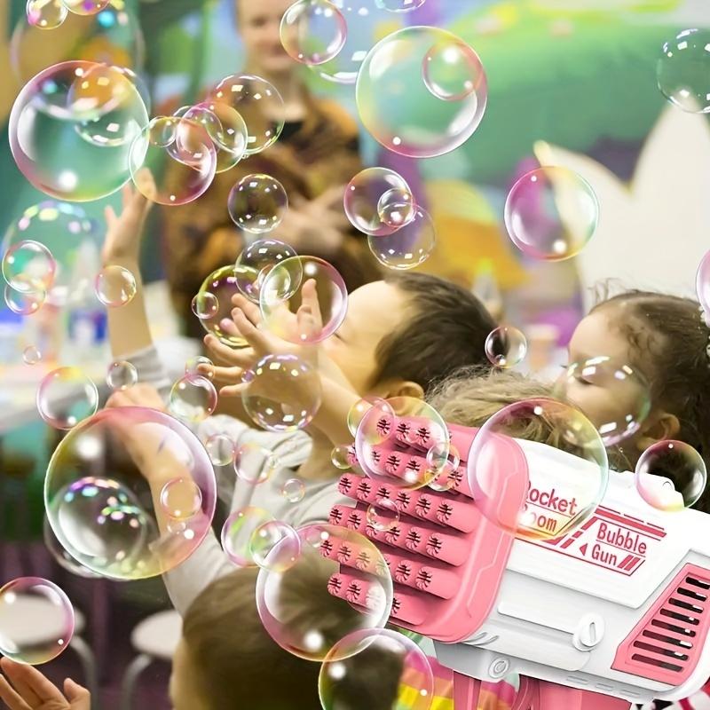 Bubble Gun Electric Automatic Bubble Blowing Rocket Bubble Machine Portable Outdoor Wedding Party Toys (Excluding Bubble Liquid And Battery) Christmas, Halloween, Thanksgiving gifts