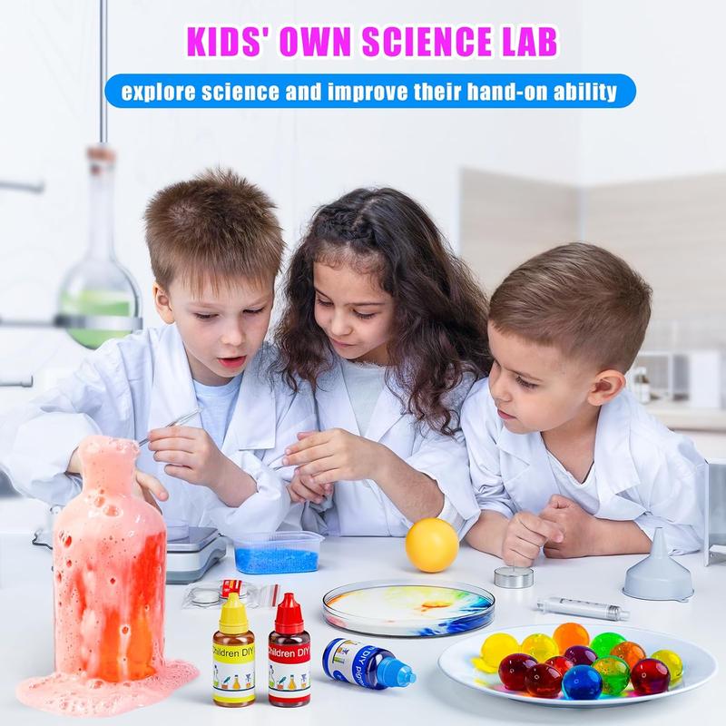 110 Lab Experiments Science Kits for Kids - STEM Projects Educational Scientific Toys for kids 6 7 8 9 10 12 Years Old, Christmas Birthday Gifts for Boys and Girls, Chemistry Set, Learning & Education