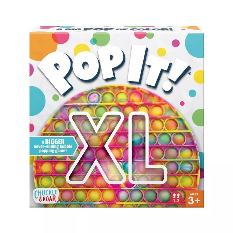 Pop It! XL The Jumbo Never-Ending Bubble Popping Fidget Game - Tie Dye симпл дим