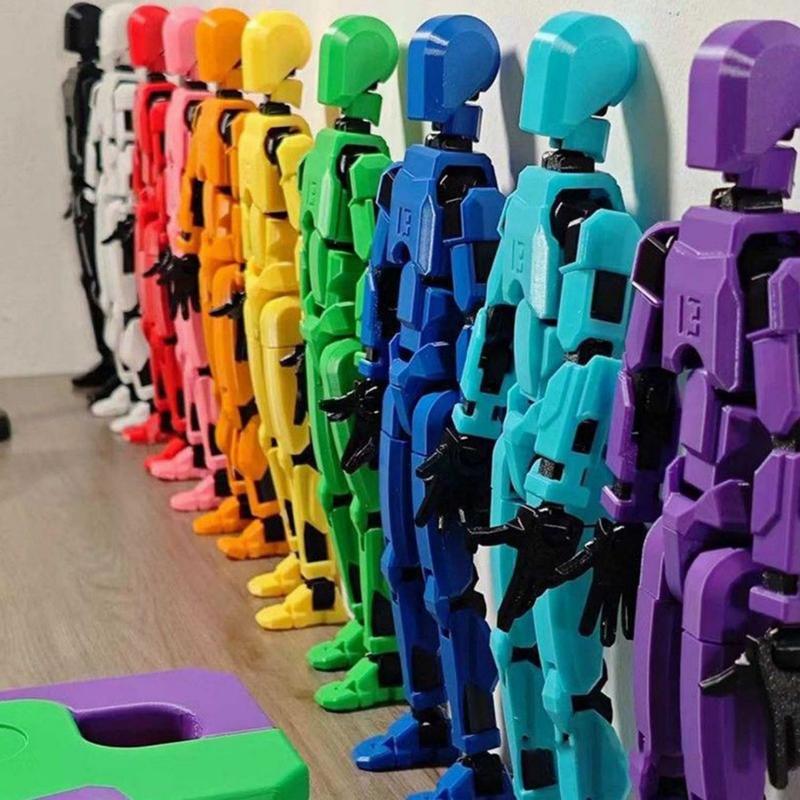 8 Colors DIY T13 Lucky Puppet Joints Can Move DIY Doll Generation Dummy Doll DIY Body  Decompression Tabletop Display