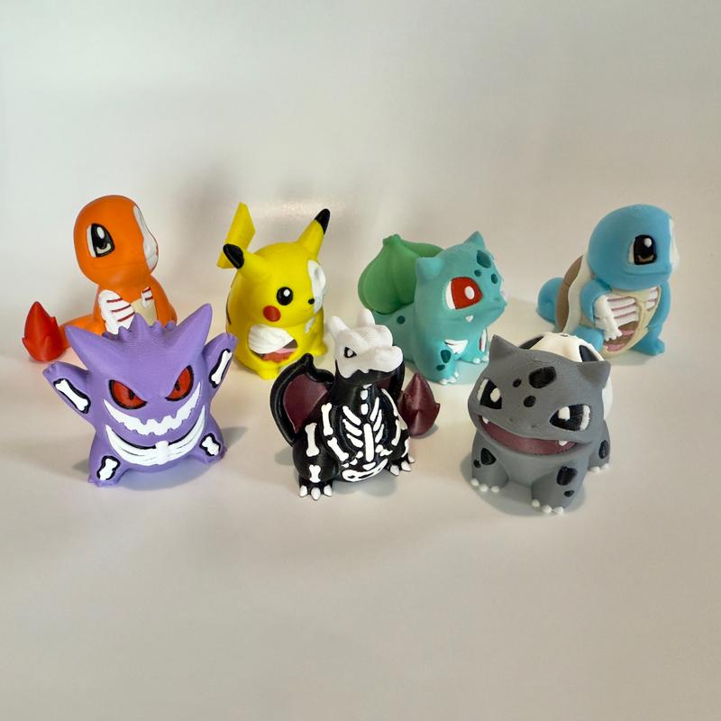 PokeCharmers - Pokémon Figurine Collection - Display Figures for Decor & Gifting