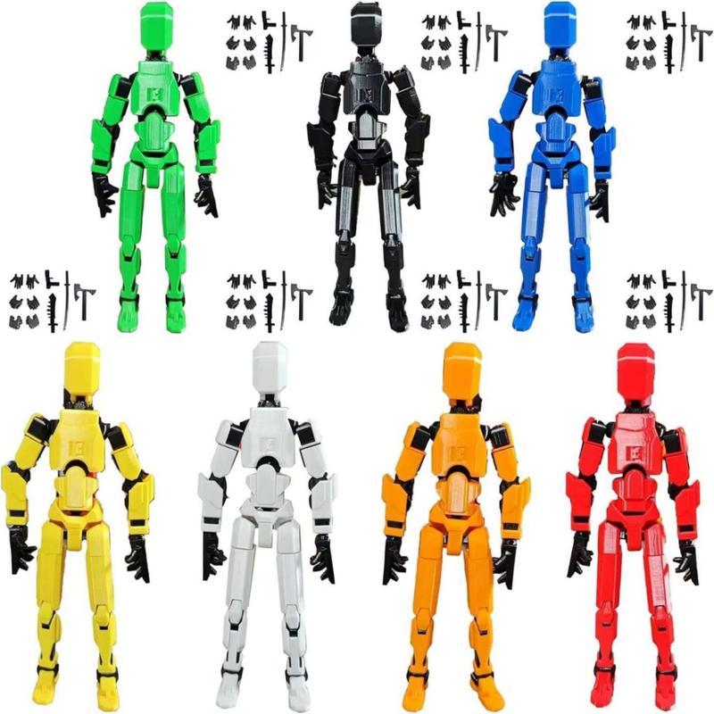 8 Colors DIY T13 Lucky Puppet Joints Can Move DIY Doll Generation Dummy Doll DIY Body  Decompression Tabletop Display