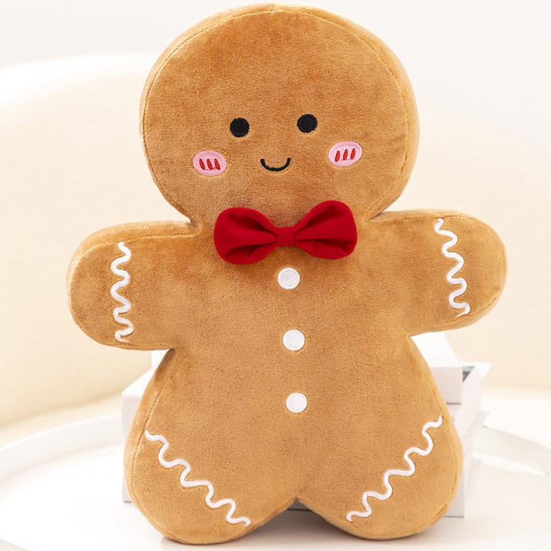 Plush toy Gingerbread house Christmas gift Gingerbread man Children's day toy