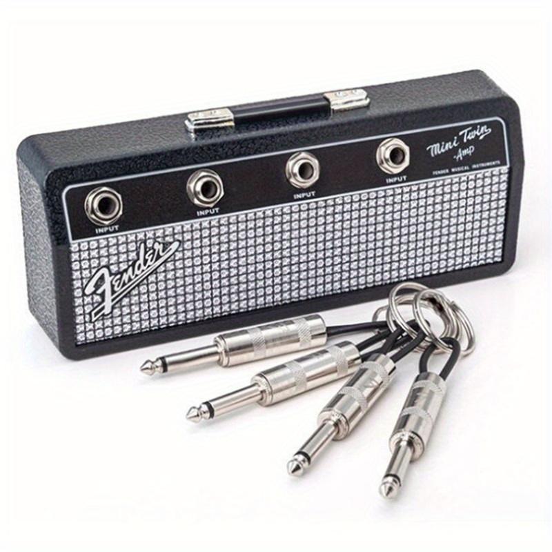 Guitar Amp key holder includes 4 guitar socket keys and 1 wall mounting kit. Quick and easy installation.