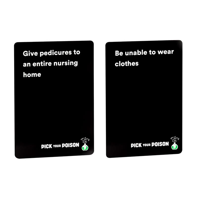 Pick Your Poison After Dark + Expansion Set Party Game - The “What Would You Rather Do?” Adult Card Game for College Students, Fun Parties & Board Games Night with Your Friends