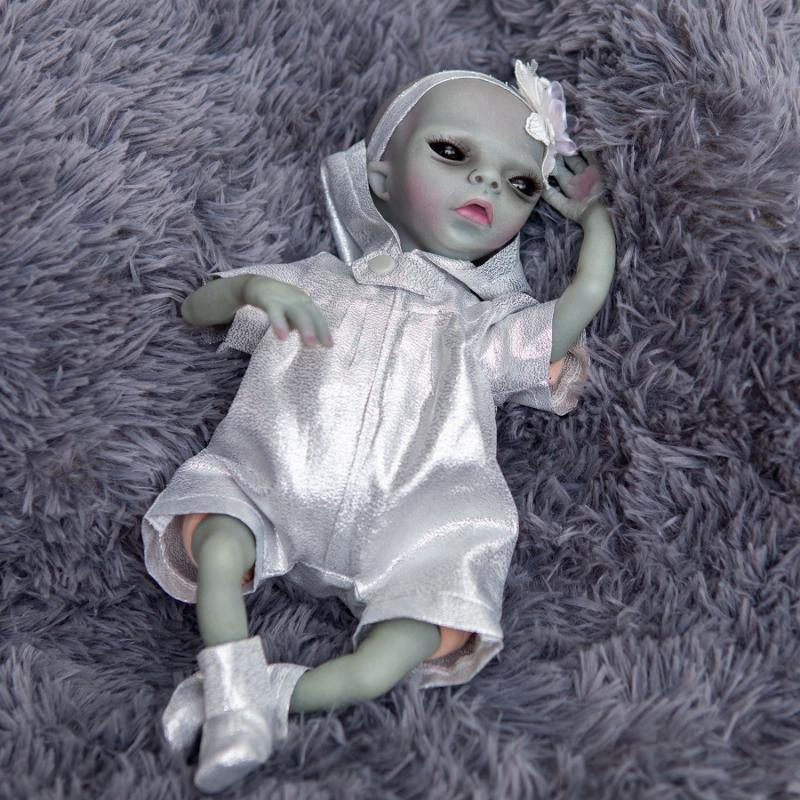 14 Inch Alien Design Doll, Soft Realistic Dolls Toys, Soft Cloth Doll, Creative Collectible Toy, Fun Gift, Creative Collectible Toy, Birthday Gift