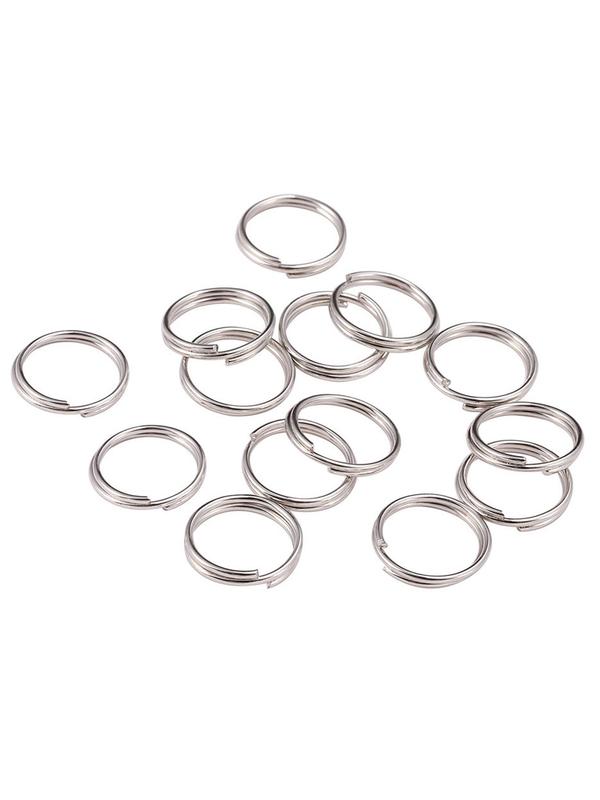 4-12mm Jump Rings, Split Rings Connectors, 200pcs set DIY Jewelry Finding Making Accessories, Jewelry Making Accessories for Bracelet Necklace Earrings