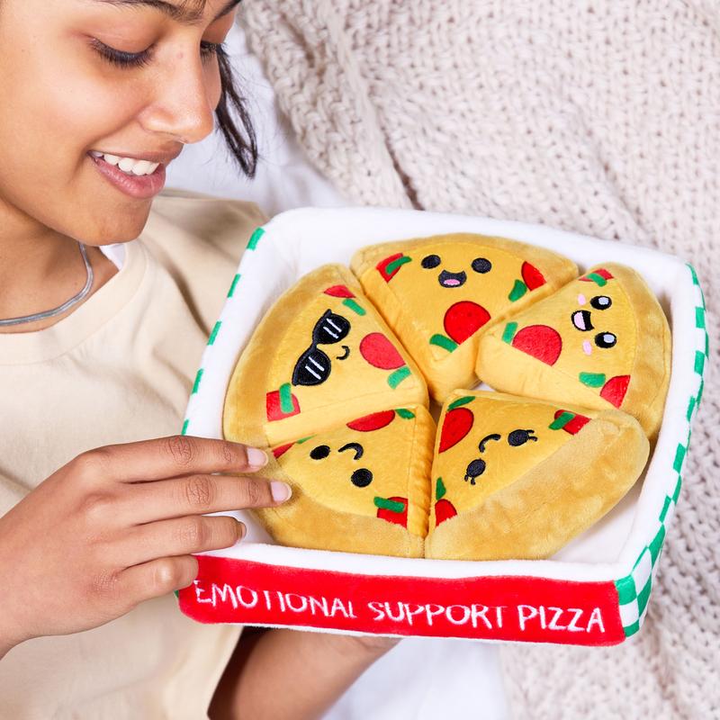 Emotional Support Pizza   Plush Pizza by Emotional Support Plushies