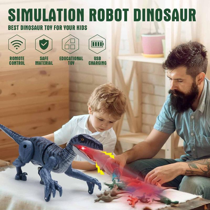 Remote Control Dinosaur for Kids 3-5 4-7 8-12 Year Old, Walking,Rechargeable, Jurassic Toys for Christmas,Birthday Gift for Kids Boys Girls,Kids 3+